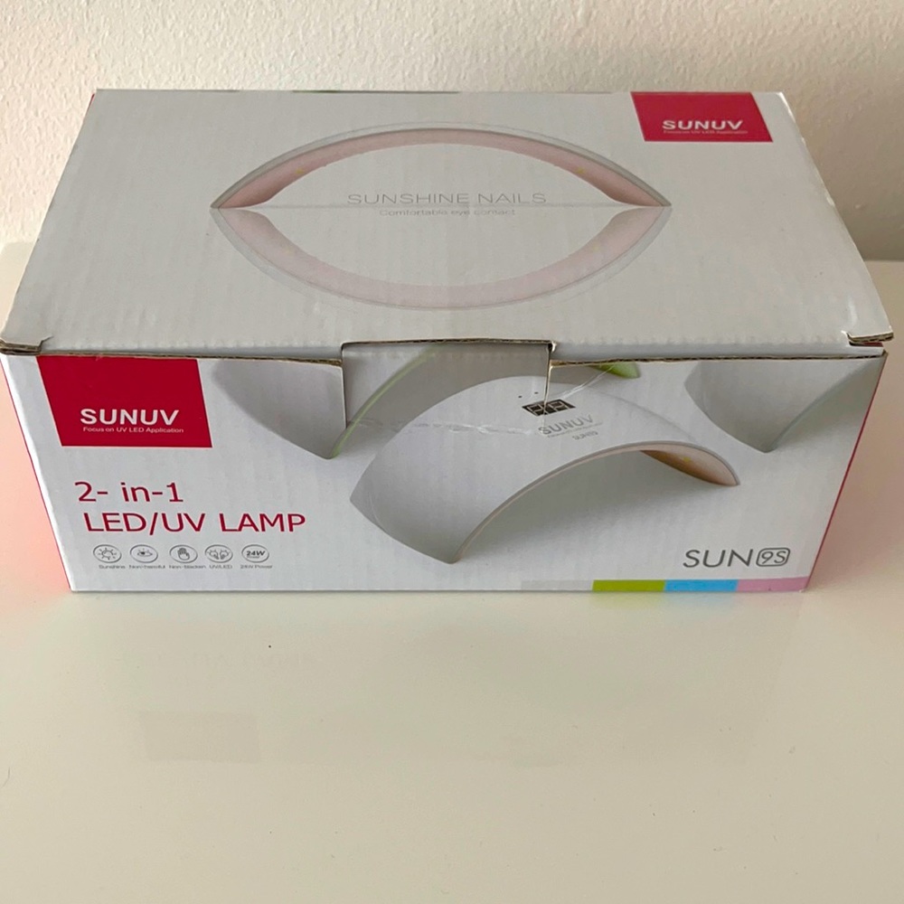 SUNUV 2 in 1 LED/UV lamp SUN9S for nails
